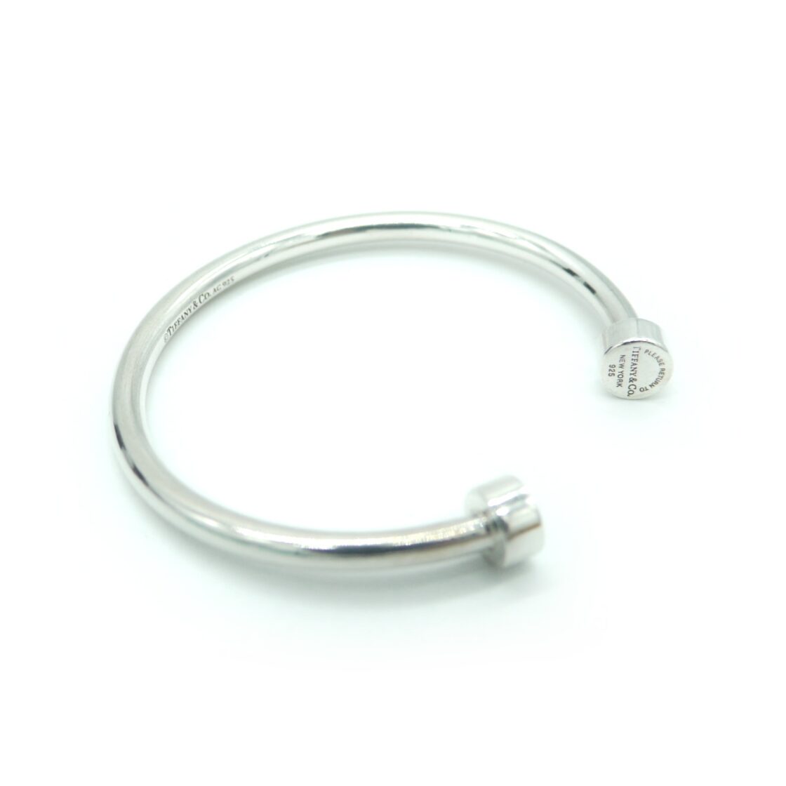 き〜様 ティファニー リターントゥ ナロー サークル エッジ バングル  