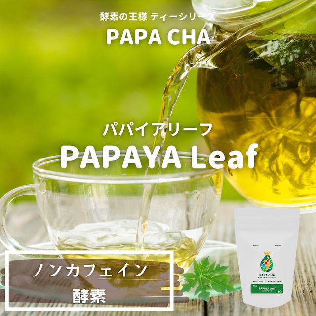 ＼PAPA CHA No.2／酵素の王様ティー -パパイヤリーフ- 31個入り