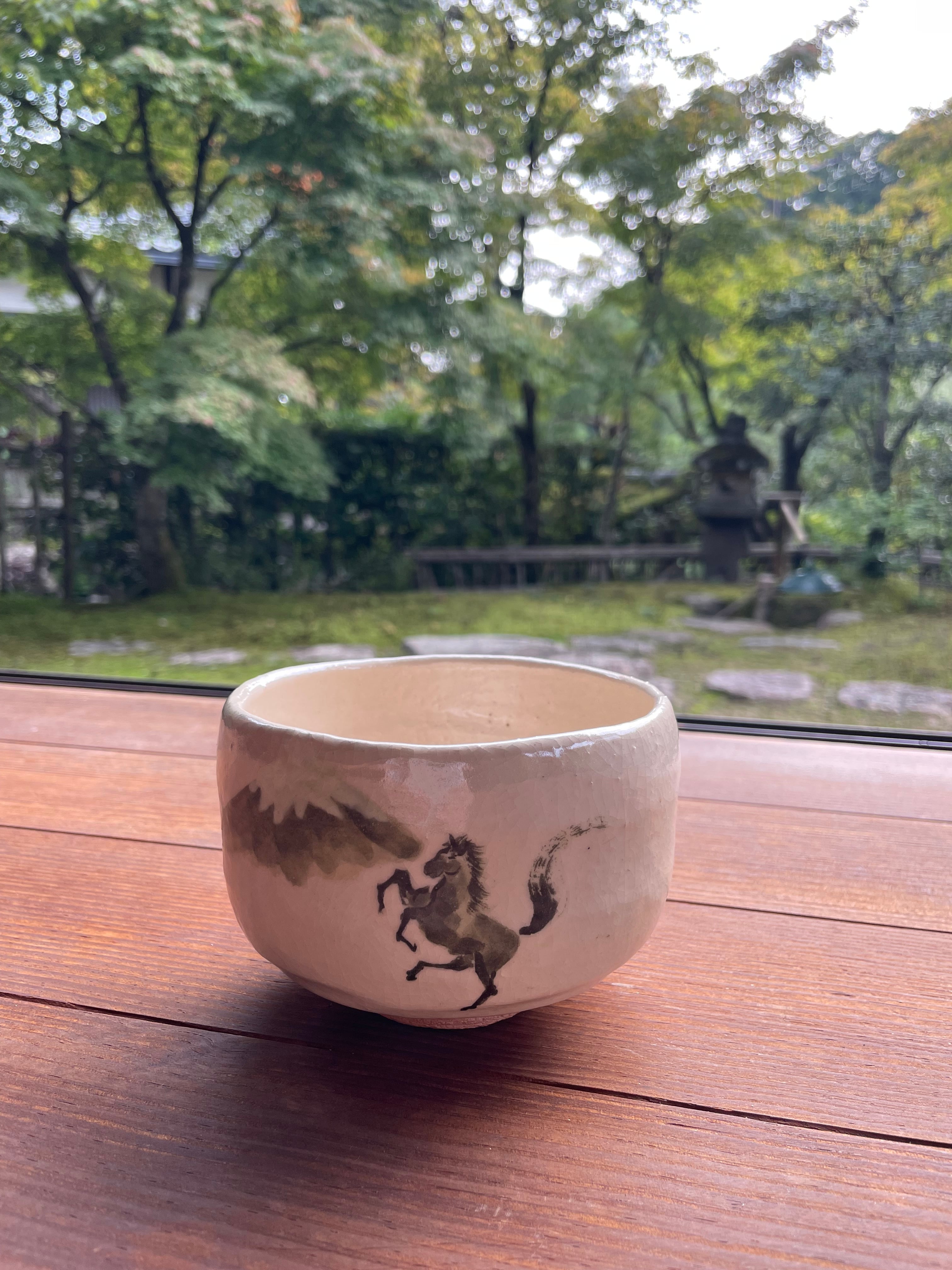 午年干支茶碗「白楽茶碗」佐々木松楽 | takako_market