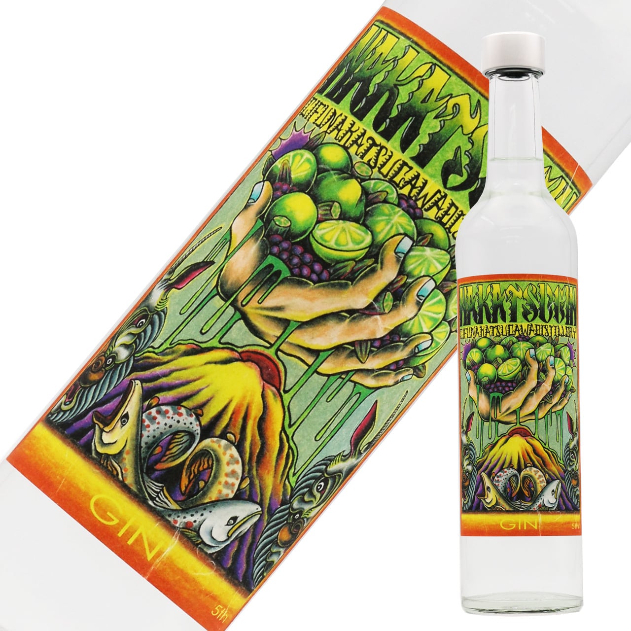 NAKATSU GIN (ライム 5batch フィンガーライム&バレンタインライム)