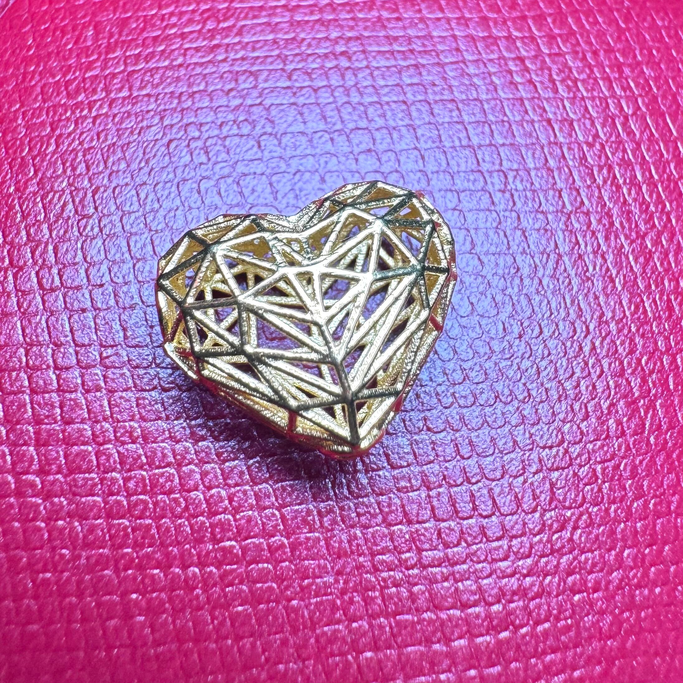 k18 ハートパーツ 大