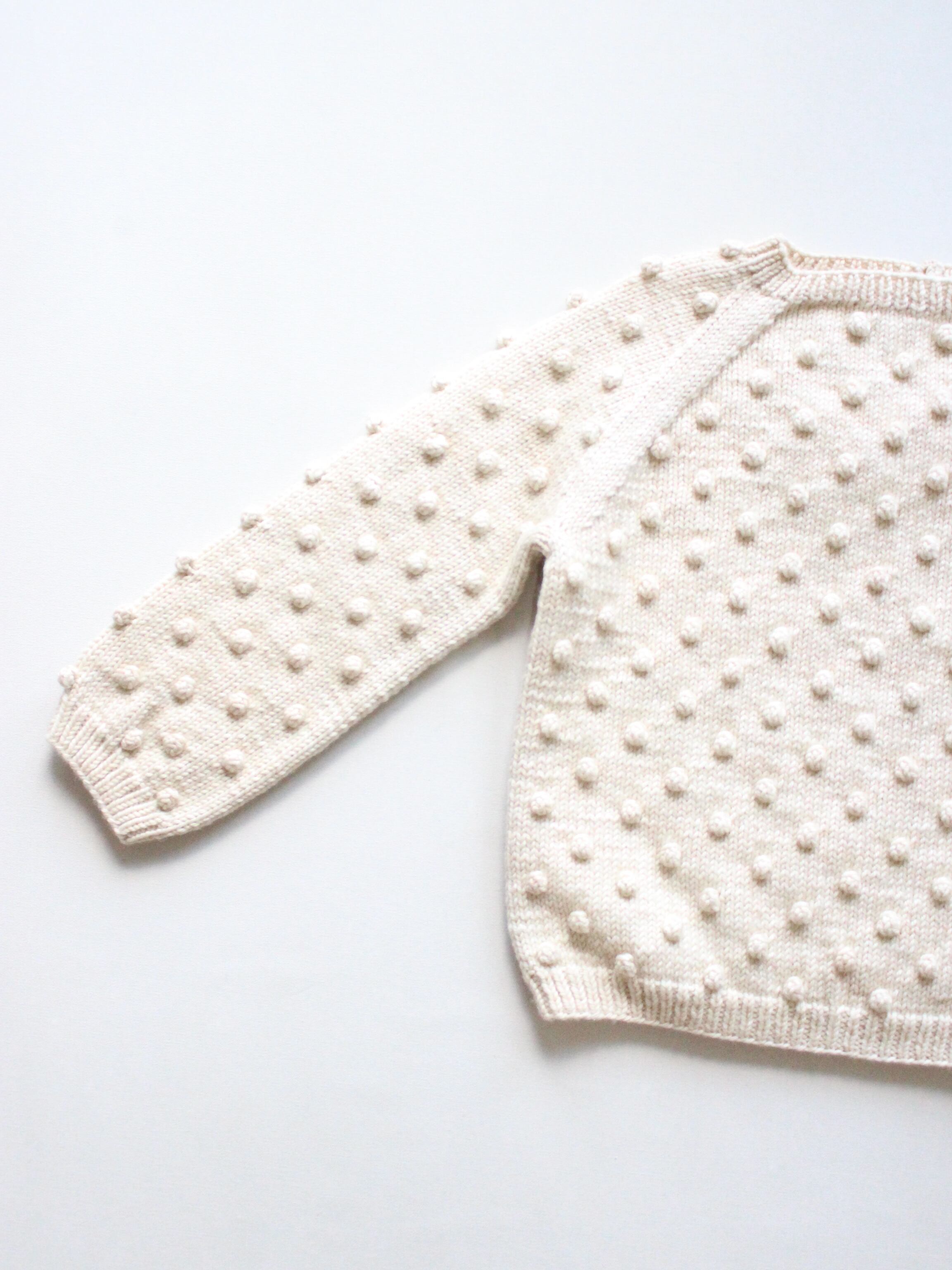 misha and puff popcorn sweater 5-6Y