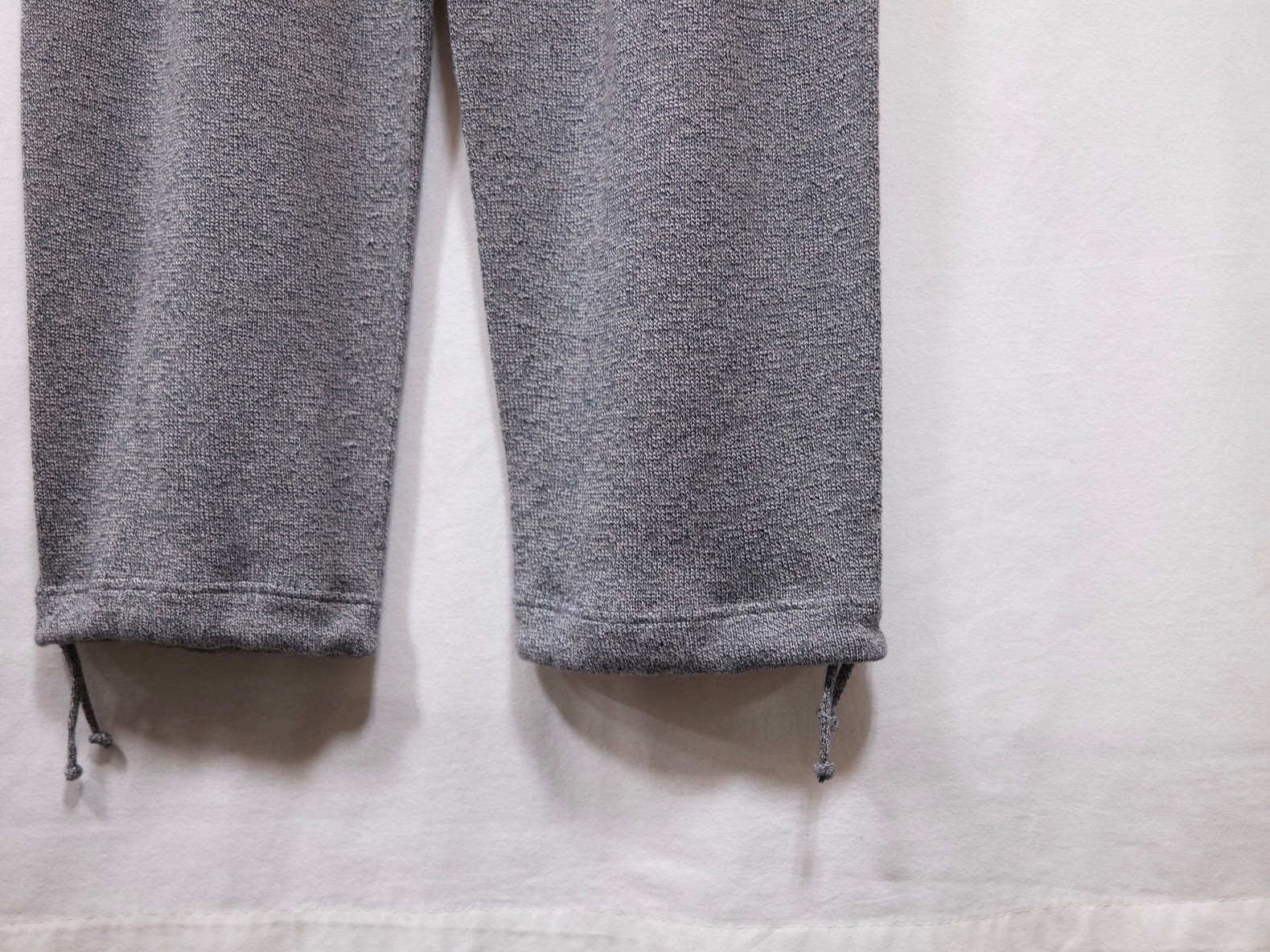 crepuscule”Wholegarment Knit Pants D.Gray” | Lapel online store