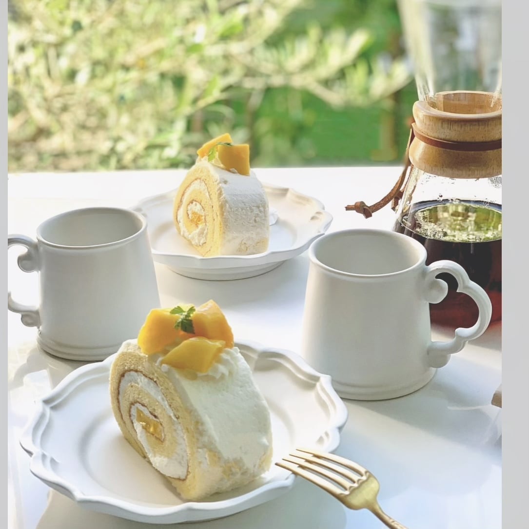 未使用 臼杵焼 カップ 2個 エスプレッソ 菱花 ペア ホワイト 未使用