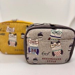 ネコまるけ　コスメポーチ　猫