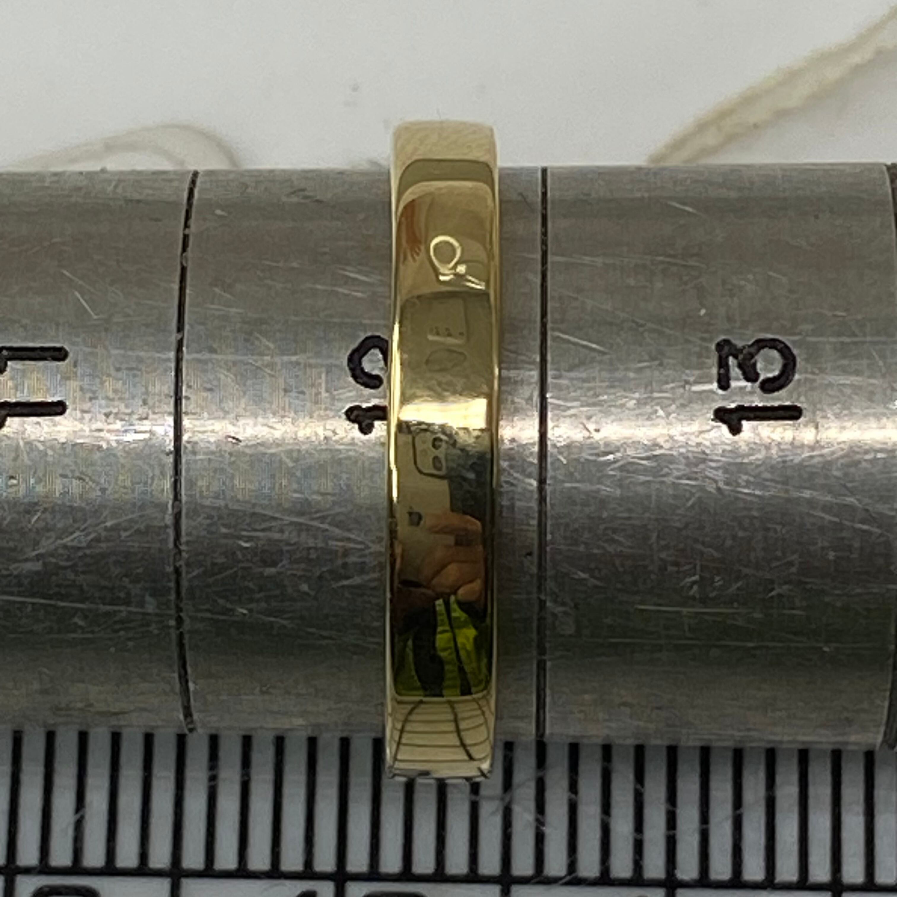 k18YG AU750 18金 イエローゴールド リング サイズ12号 | よーだ k18YG AU750 18金 イエローゴールド リング サイズ12号 | よーだ