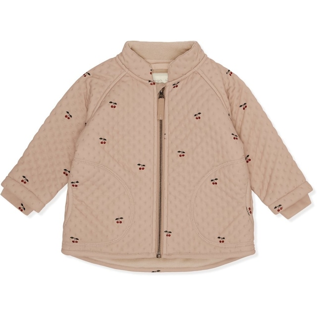 kongessloejd/thermo jacket - cherry blush