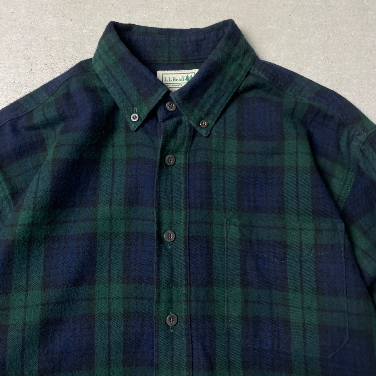 L.L.Bean エルエルビーン 長袖 ブラックウォッチ チェックシャツ 