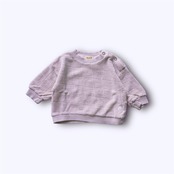 〈 GOLD 23AW 〉Sweat in terry cloth / almond / 70〜85cm