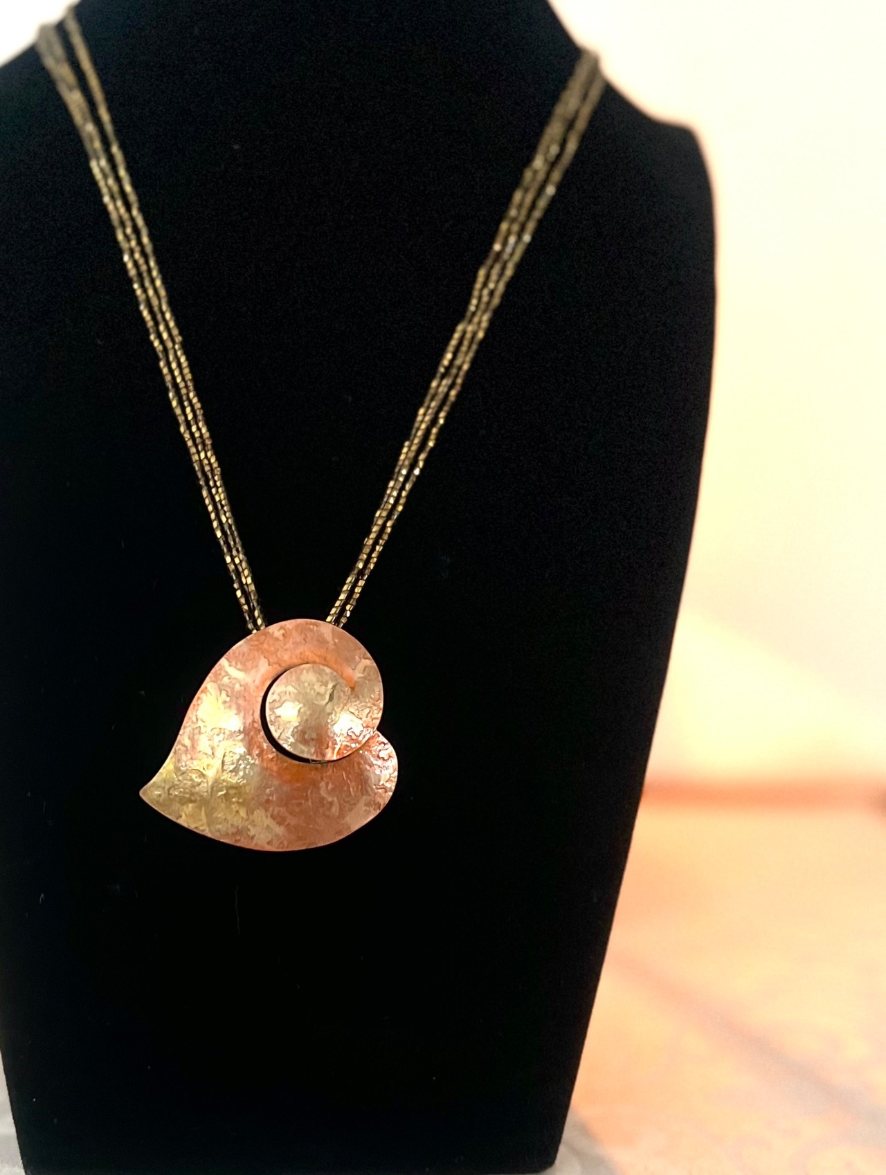 ペンダント＆ブローチ(出雲夕景の雲)／Pendant & Brooch  “Izumo Sunset Clouds”