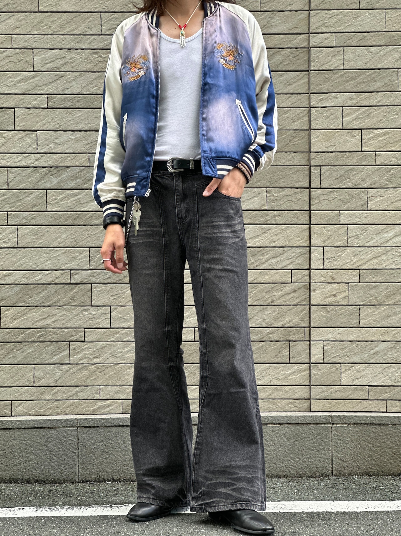 American Flare Denim【Black】