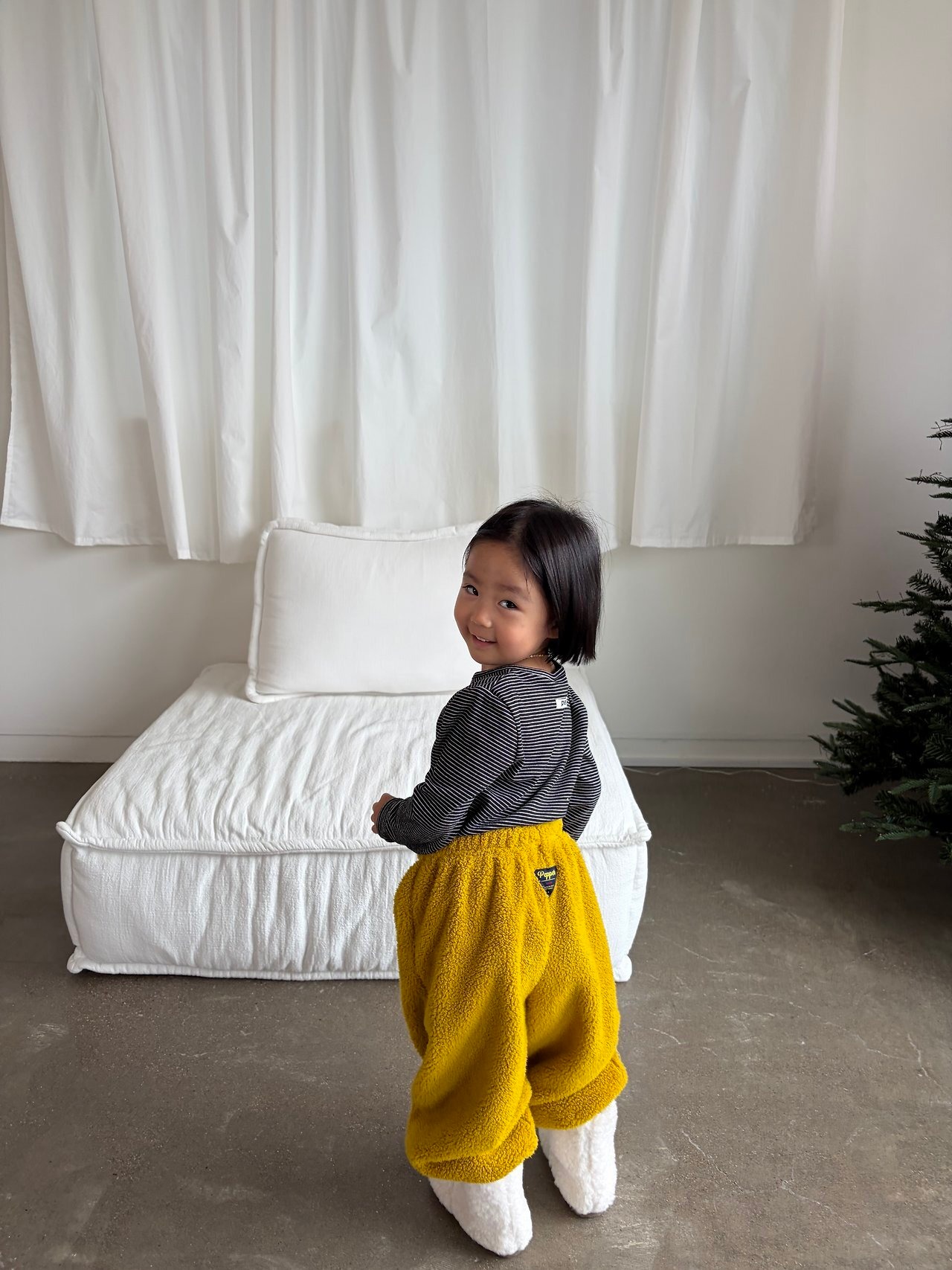 ペッパー / PEPPER / ペッパーボーダーTシャツ / 韓国子供服 / キッズ / 26winter〖取寄〗*XS~XL*
