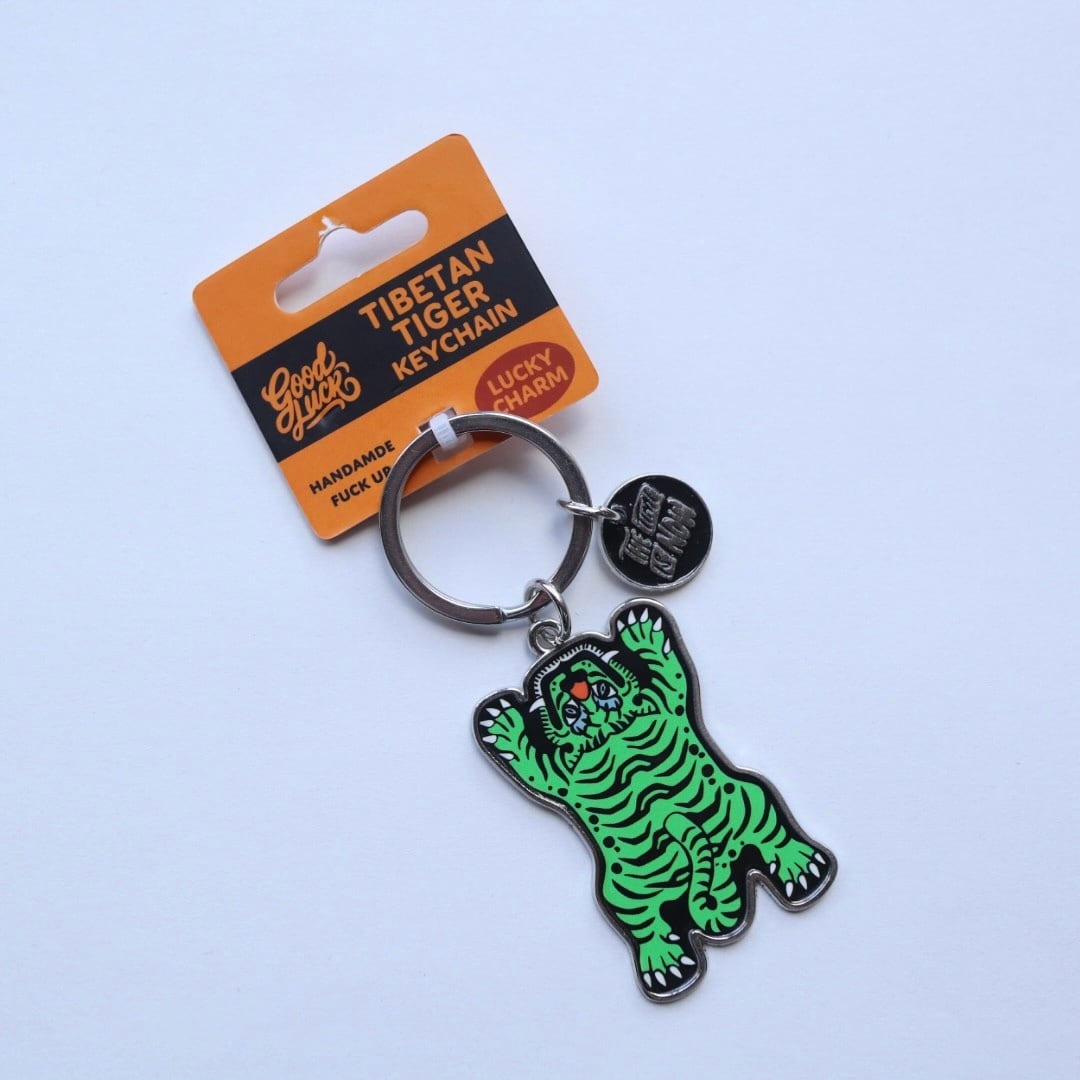 TIBETAN TIGER KEYCHAIN | SPARROWS