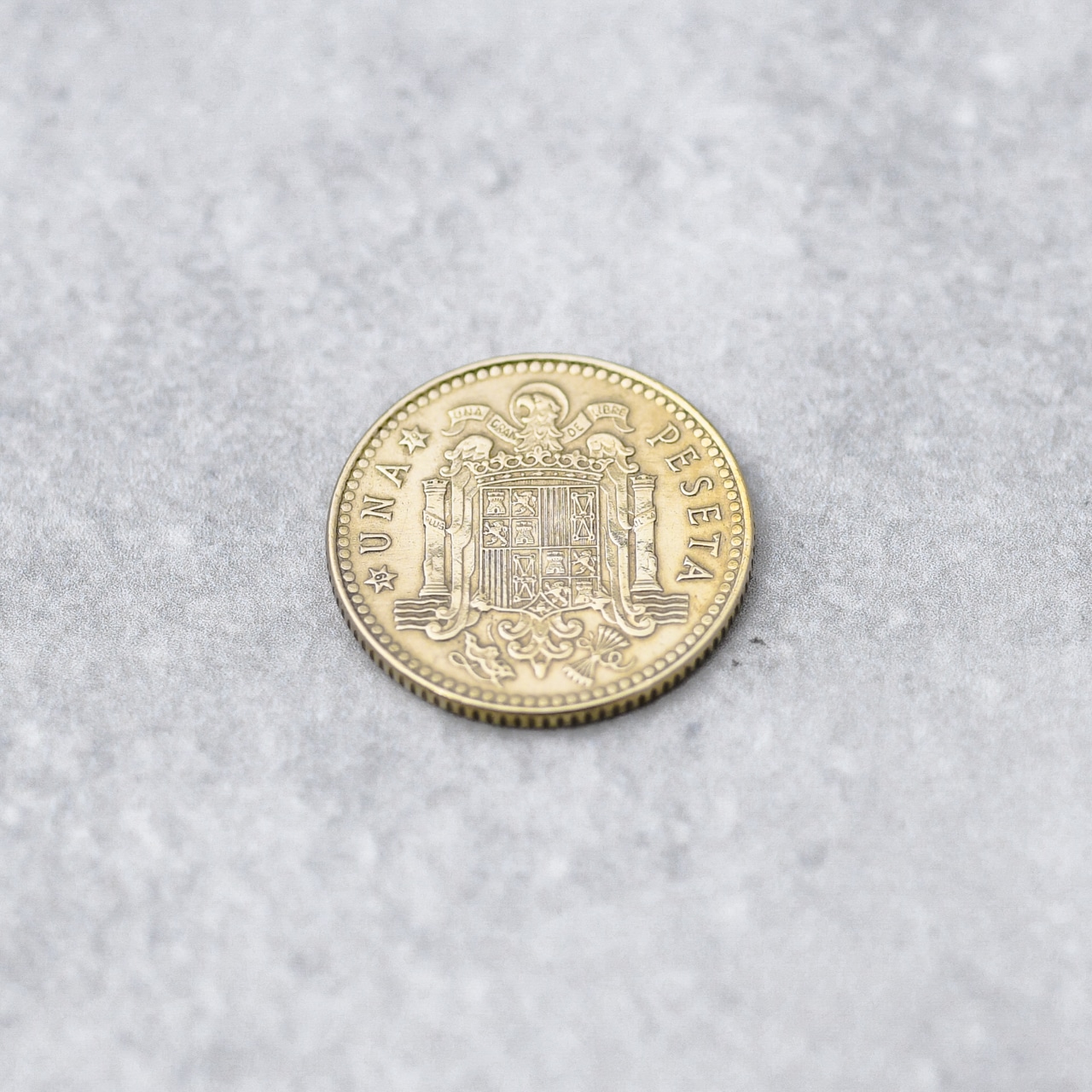 スペイン 1ぺセタ コインリング｜SPAIN 1PESETA COINRING