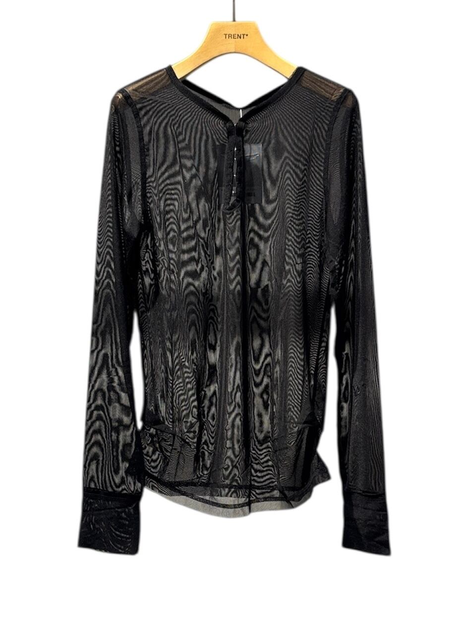 26SS】OPEN YY オープン ワイワイ / MESH HOOK HENLEY LONG SLEEVE