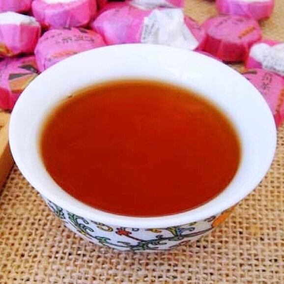 黒茶】薔薇プーアル熟茶 10個 | 五福茶荘