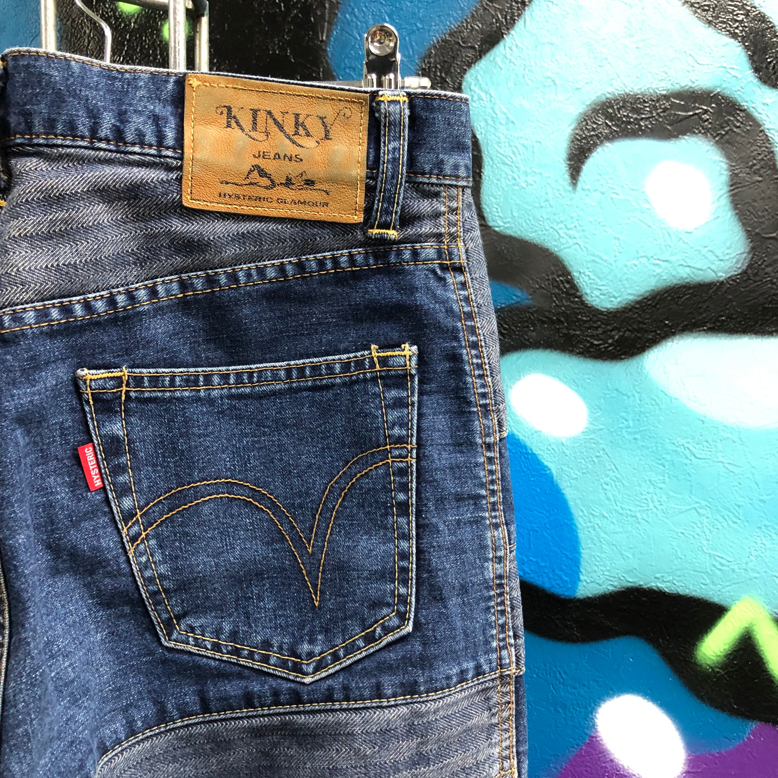 hysteric glamour kinky jeans ウミヘビデニム
