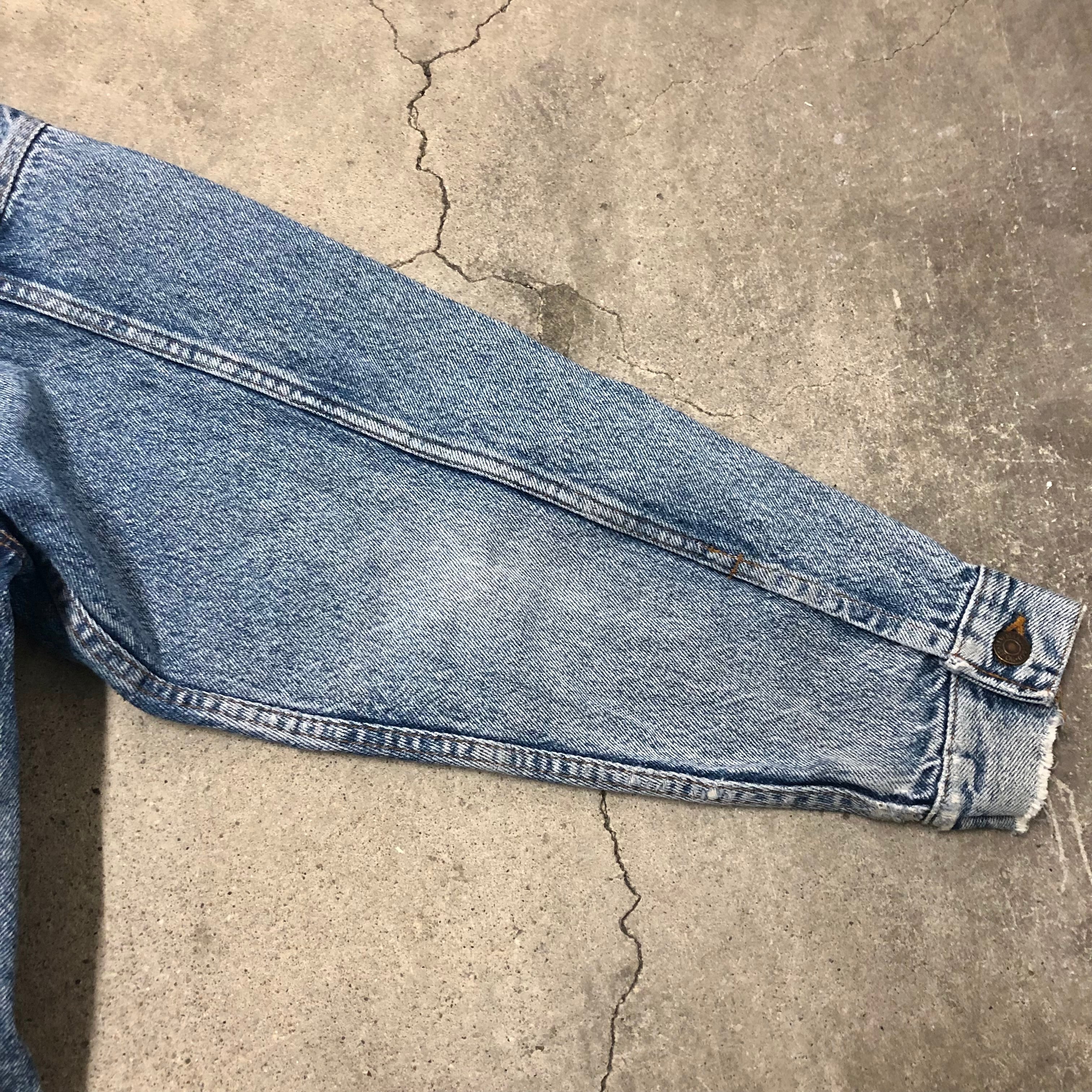 90s Levi's 70507/Denim Jacket/USA製/L/デニムジャケット/ボタン裏527