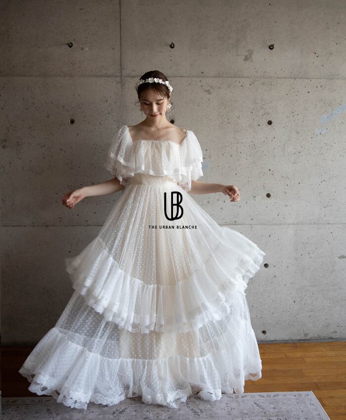 NEW】【THE URBAN BLANCHE ORIGINAL 】 ウエディングドレス 結婚式 