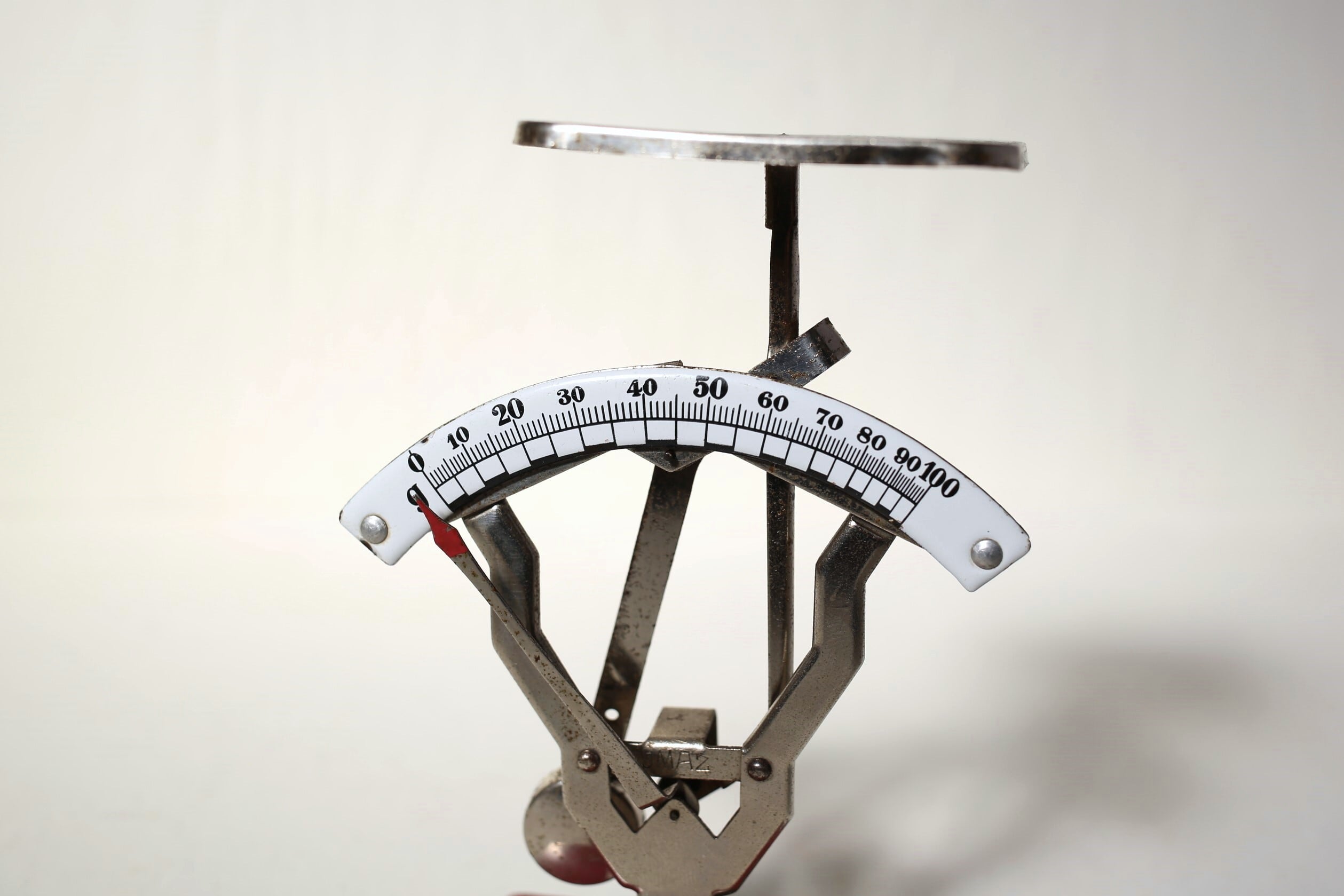 ドイツ アンティーク レタースケール 『JMAZ』ヤコブモール シルバー