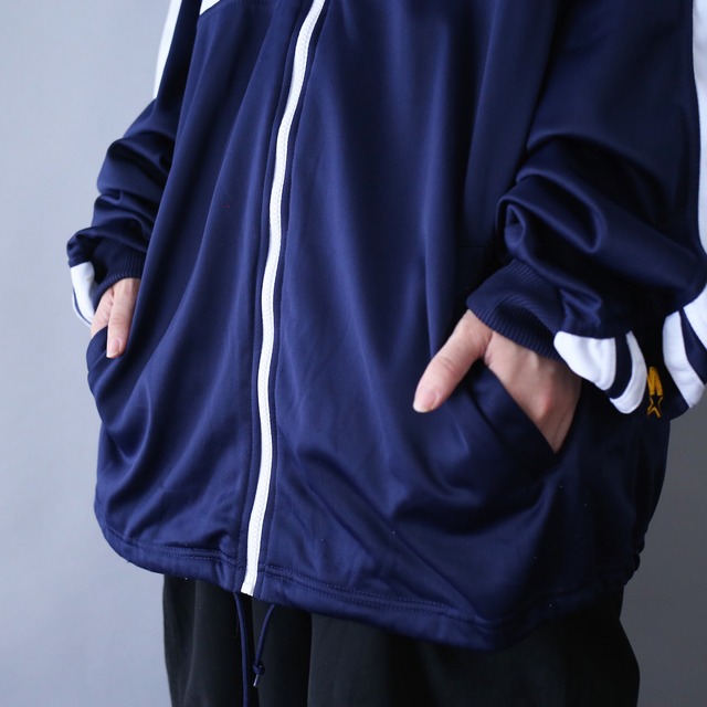 "STARTER" good design over silhouette track jacket