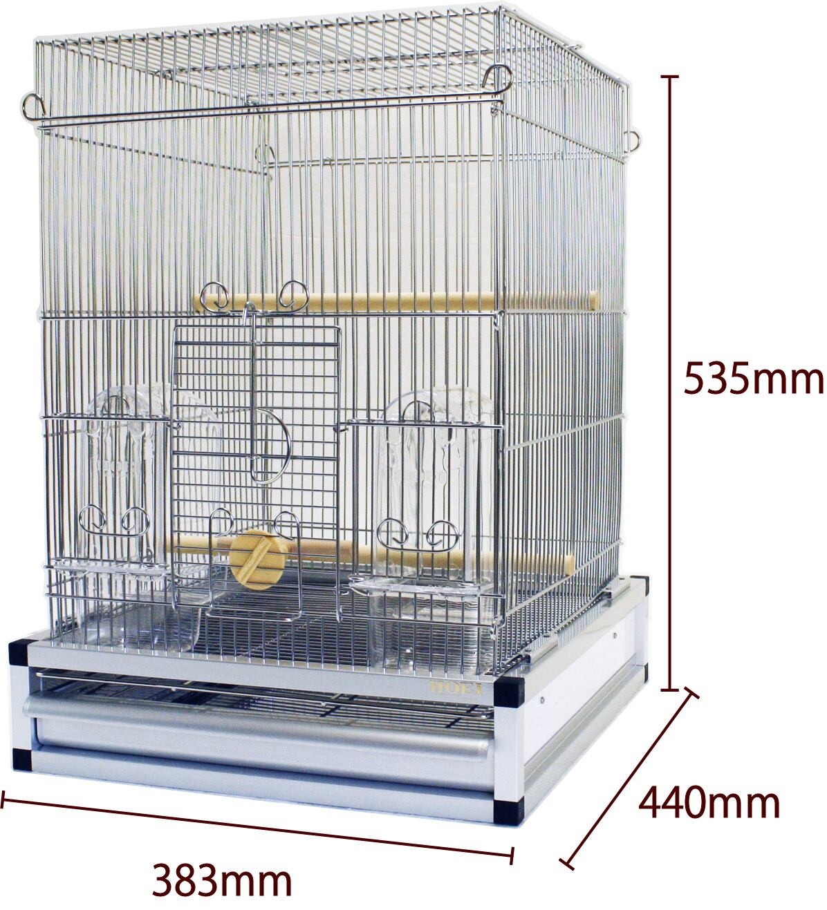 【HOEI】ＰＲＭ３５手のりステンレス | 鳥かご・ペットケージの