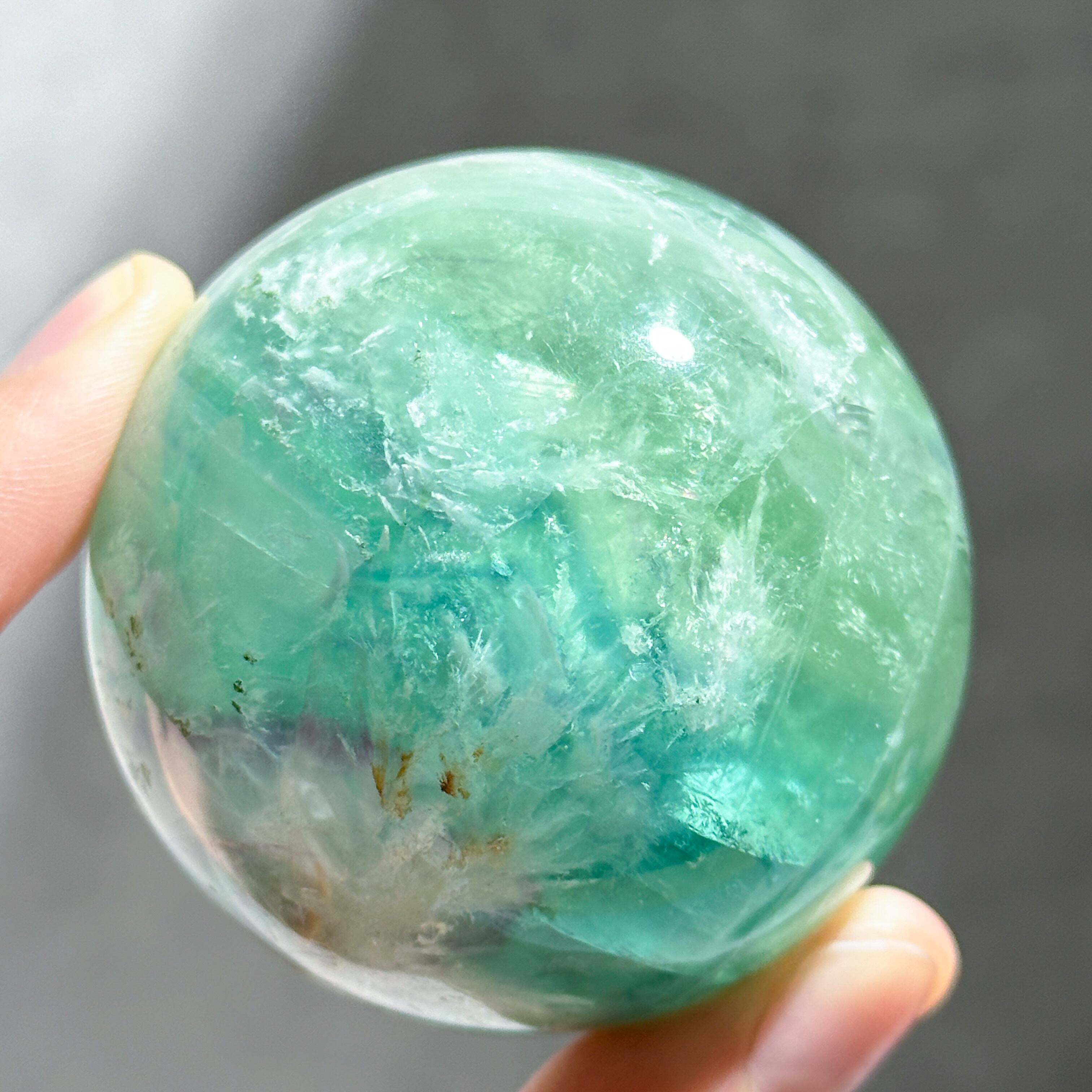 エンジェルフェザーフローライト スフィア02◇ Angel Feather Fluorite