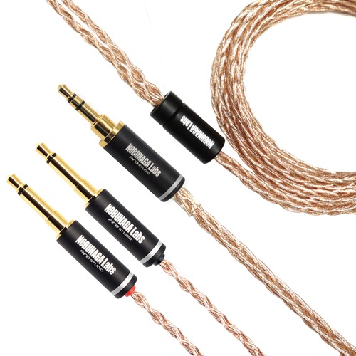 【美品中古品】瑞牆  (みずがき)： NOBUNAGA Labs INSPIRE NEO：3.5mm3極3.5mmＸ2 ヘッドホンケーブル