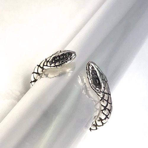 TWO HEADED SNAKE RING / スネークリング