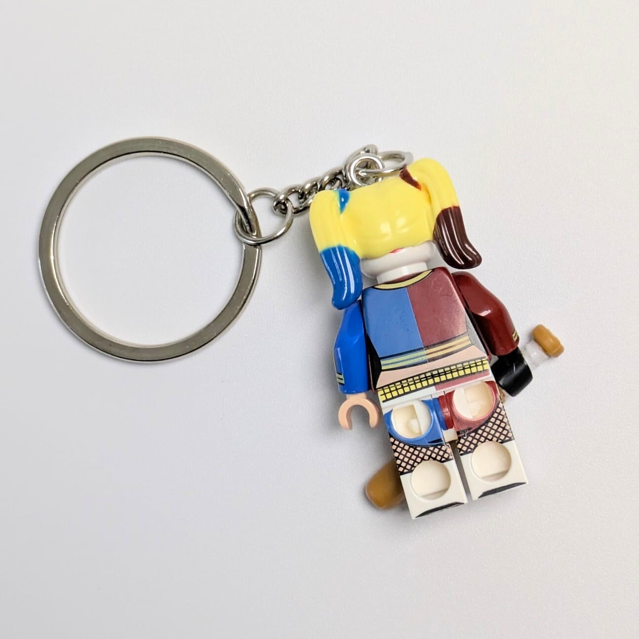 【 ブロックフィギュアキーホルダー 】 スーサイド・スクワッド / ハーレイ・クインの華麗なる覚醒 BIRDS OF PREY / Harley Quinn ( ハーレイ・クイン )　〚アメリカン雑貨 アメトイ〛