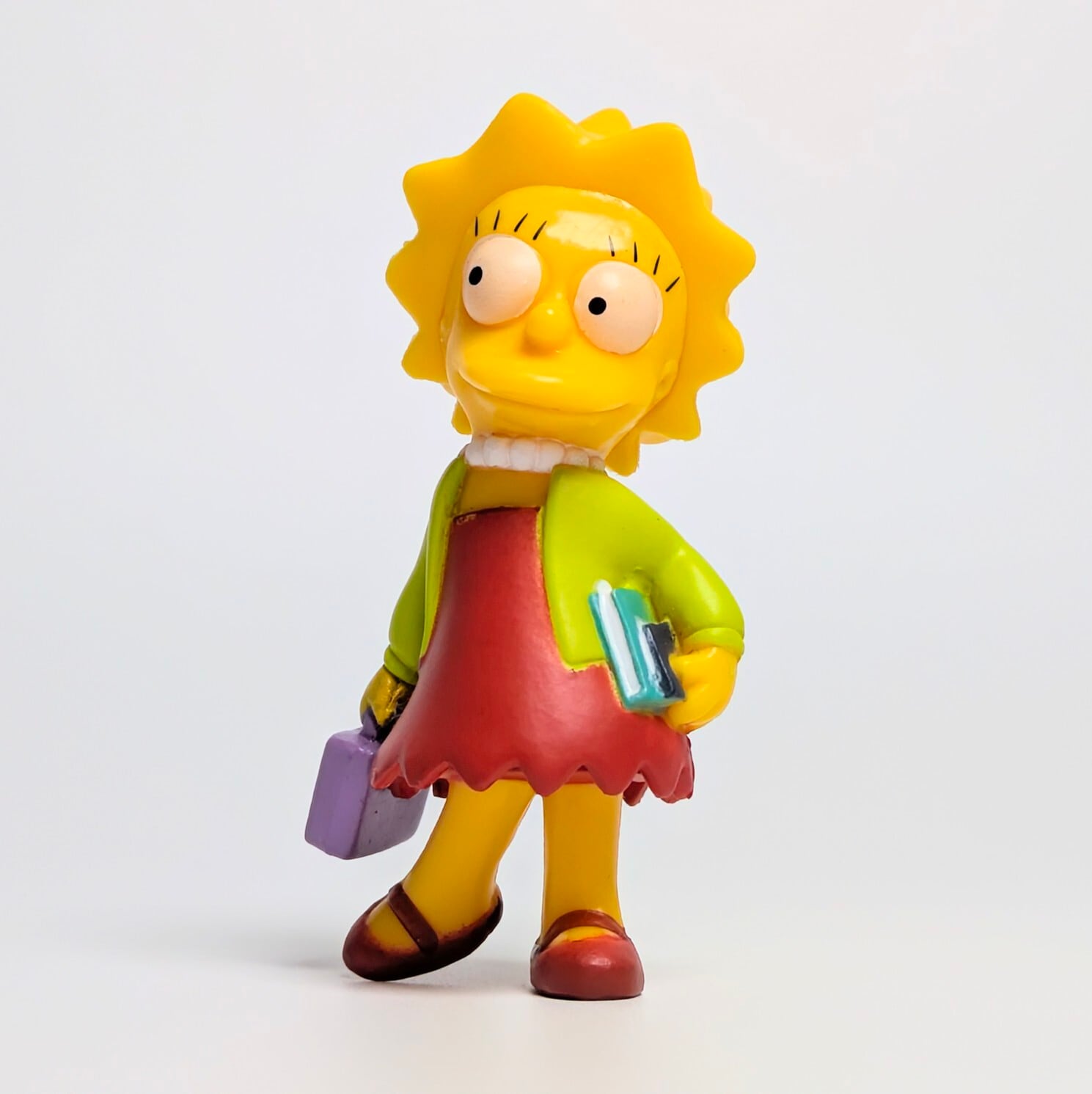 ♧ 再入荷！ VINTAGE 2005年製！【 The Simpsons（ザ シンプソンズ） 】PVCフィギュア『 リサ・シンプソン 』〚アメリカン雑貨 アメトイ〛