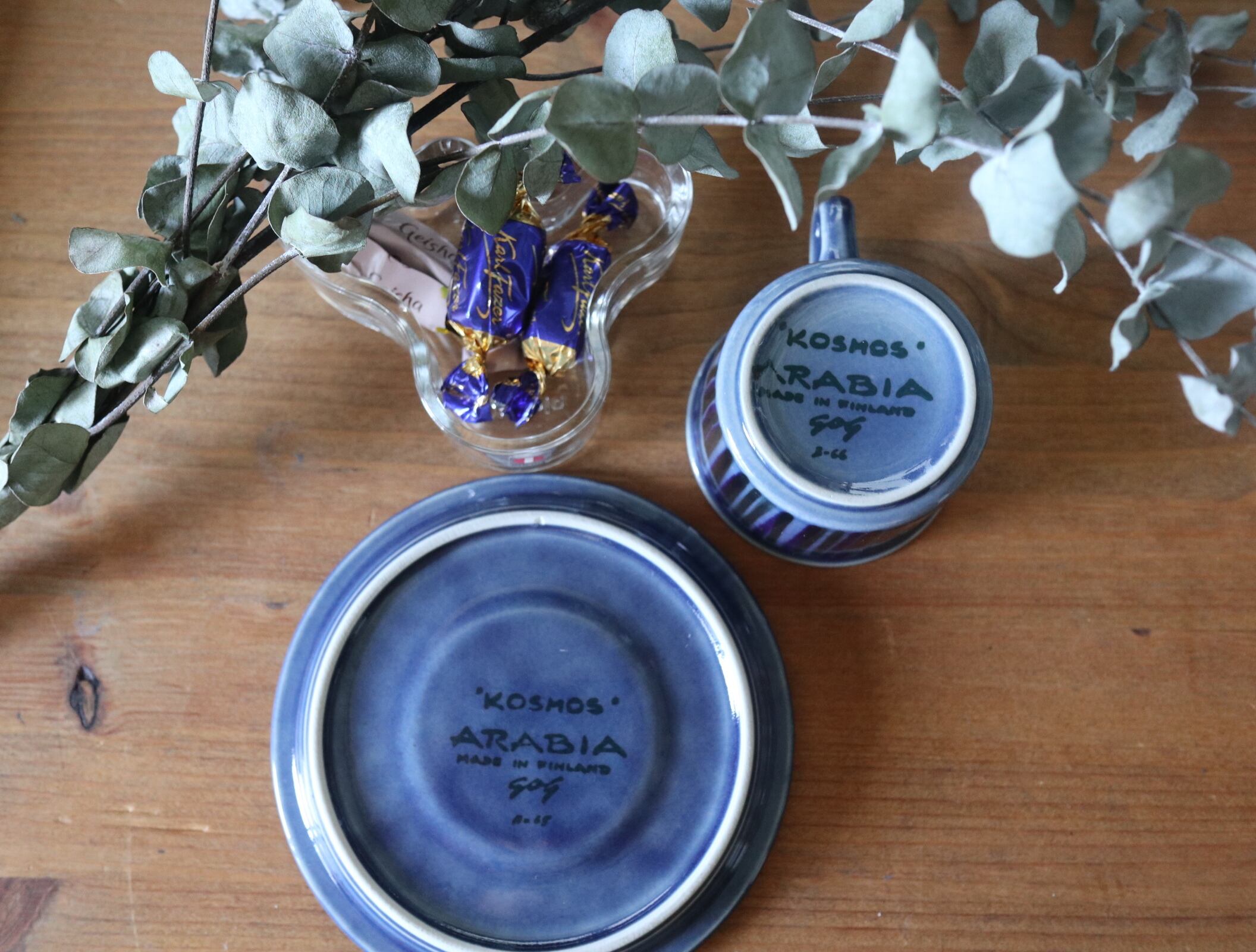 arabia アラビア Kosmos プレート 2枚セット φ17.5cm arabia アラビア Kosmos プレート 2枚セット φ17.5cm Arabia Kosmos