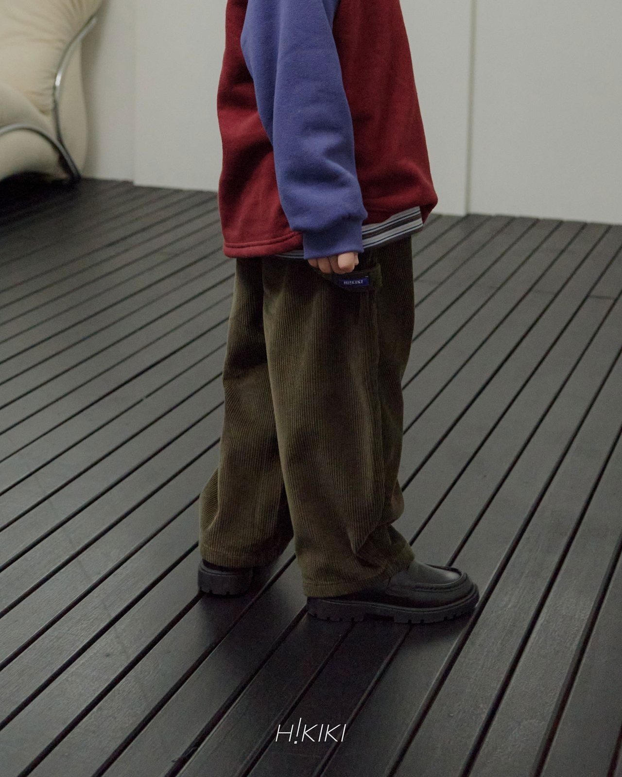 HIKIKI［取寄］corduroy curve pants 26winter
