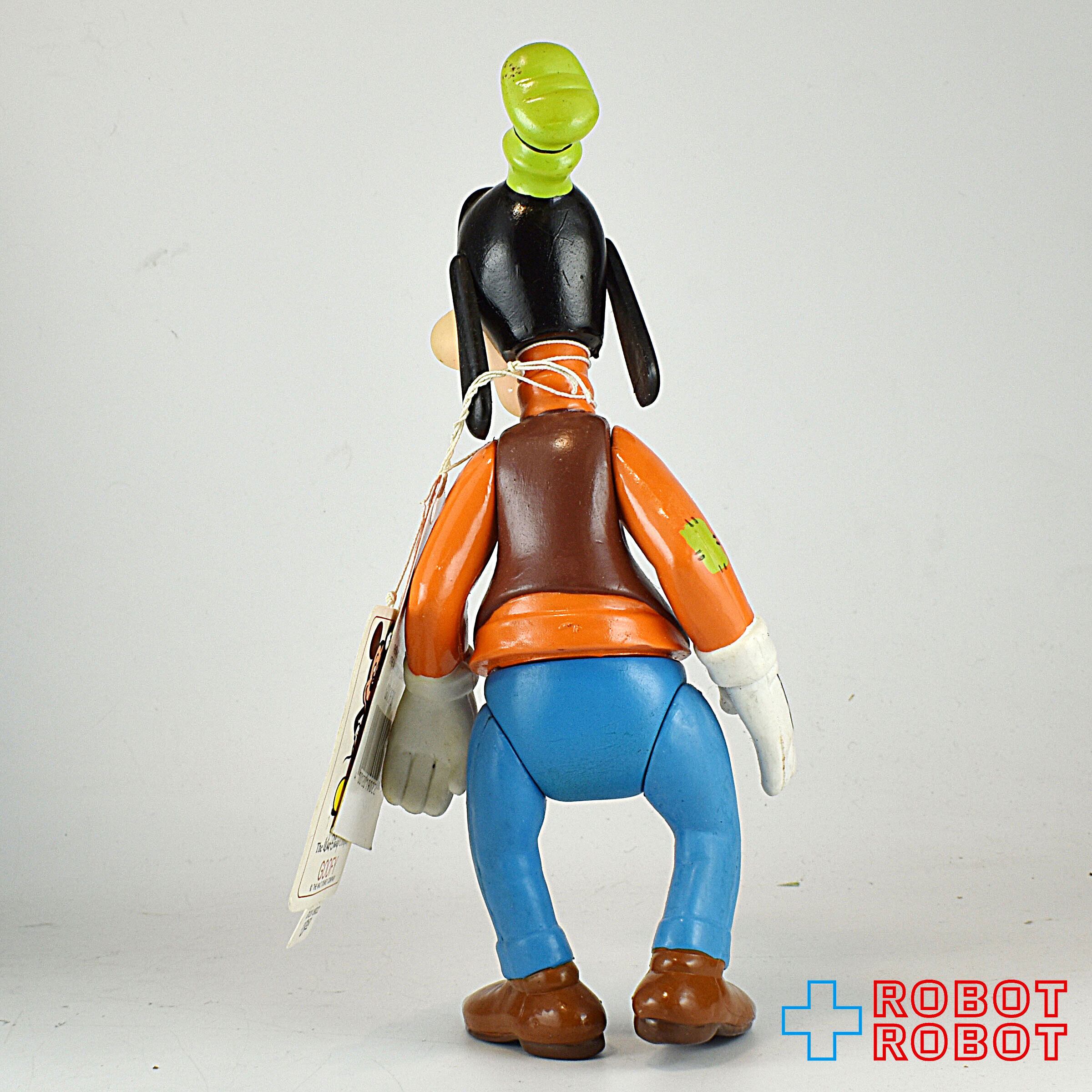 ディズニー グーフィー 関節式フィギュアリン ビニールフィギュア 紙