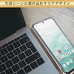 Hy+ arrows N 耐衝撃 ケース F-51C カバー ストラップホール 米軍MIL規格 クリア 衝撃吸収ポケット内蔵 TPU ケース 透明クリア