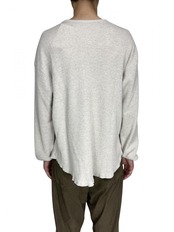 【is-ness】Thermal Henley Long-sleeve Shirt