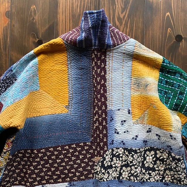 カンタ刺繍 グドゥリー・ジャケット / Rabari Soreil | yggd