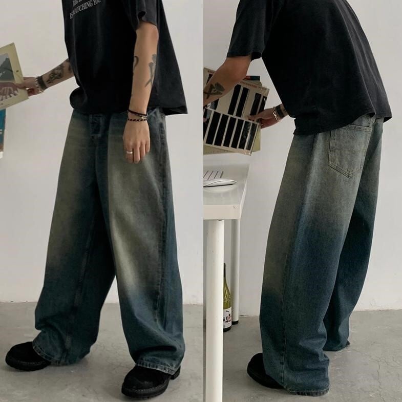 INKNOTSこなれ感のあるワイドデニムパンツ | mblueshop