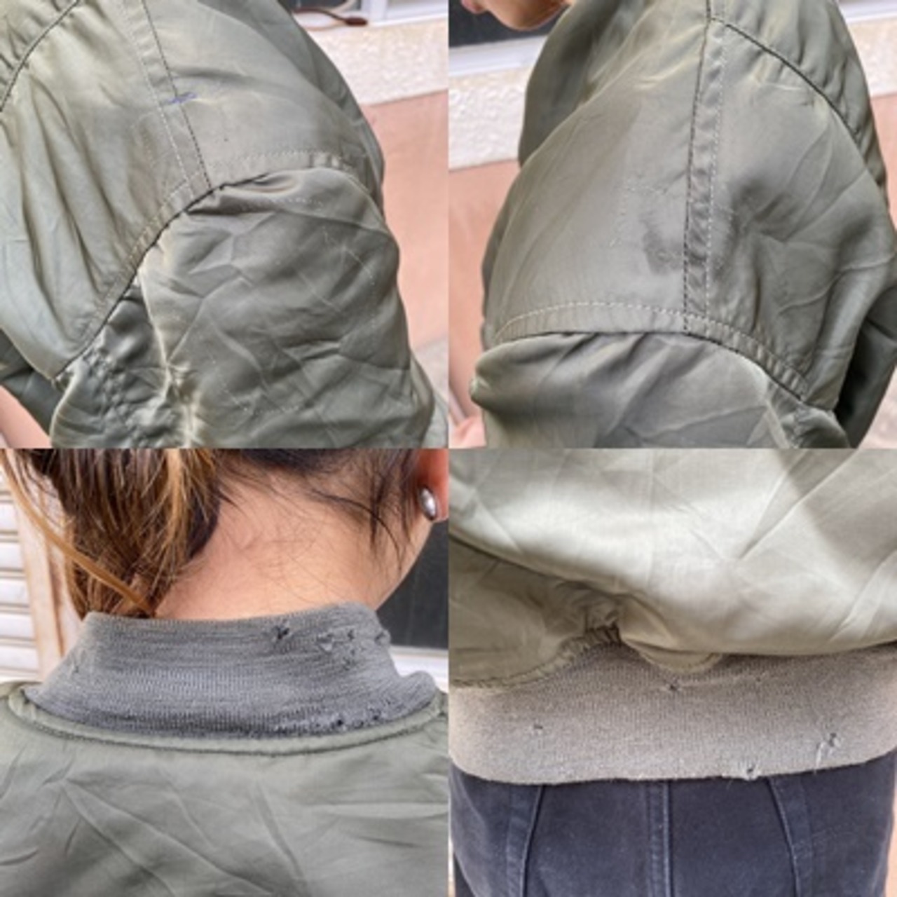 77年納品 70年代 ビンテージ USAF 米軍実品 L-2B ミリタリー フライト 