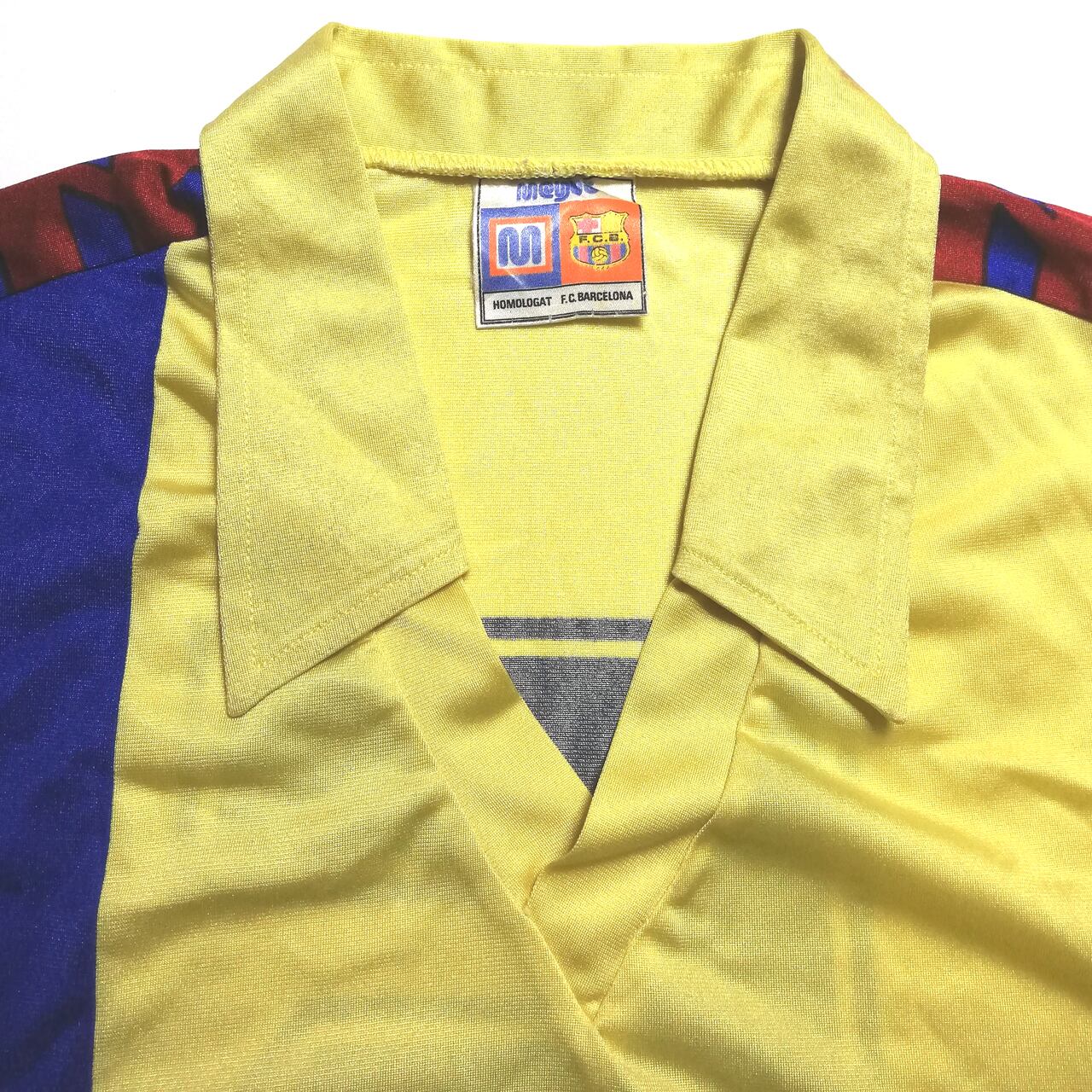実着用】バルセロナ 1981-82 Meyba アウェイ半袖 実着用ユニフォーム