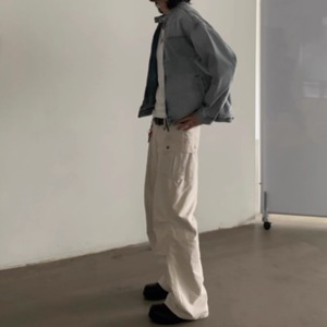 マルチポケットルーズストレートパンツ　0880