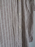 1960’s Vintage USA J.C.Penney Nep Stripe Button-Up Shirt／L