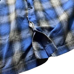 vintage POLO by RALPH LAUREN open collar ombré shirt “HERITAGE SKI CAMP”
