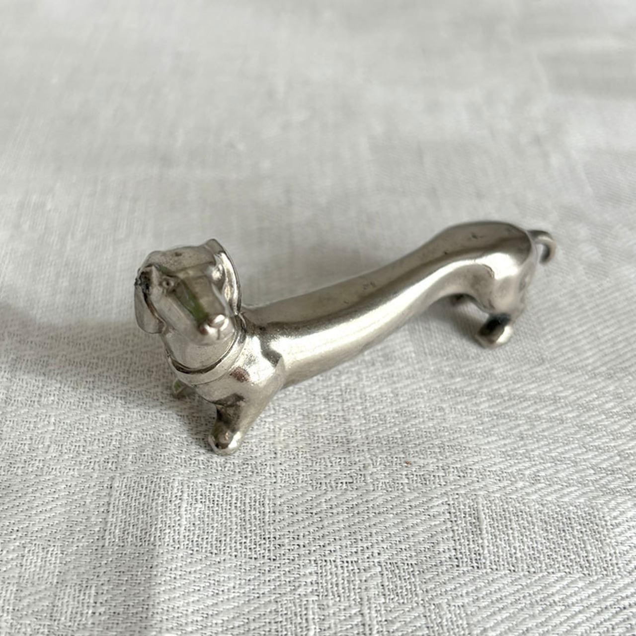 カトラリーレスト　ナイフレスト　ダックスフンド　箸置き　オブジェ 12twdy5