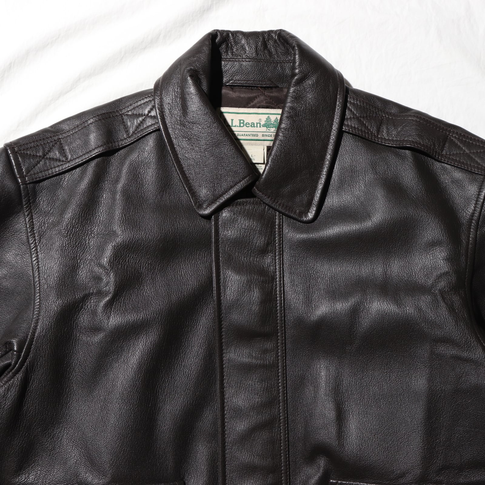 Deadstock L エルエルビーン A-2 レザージャケット Thinsulate Deadstock L エルエルビーン A-2 レザージャケット Thinsulate