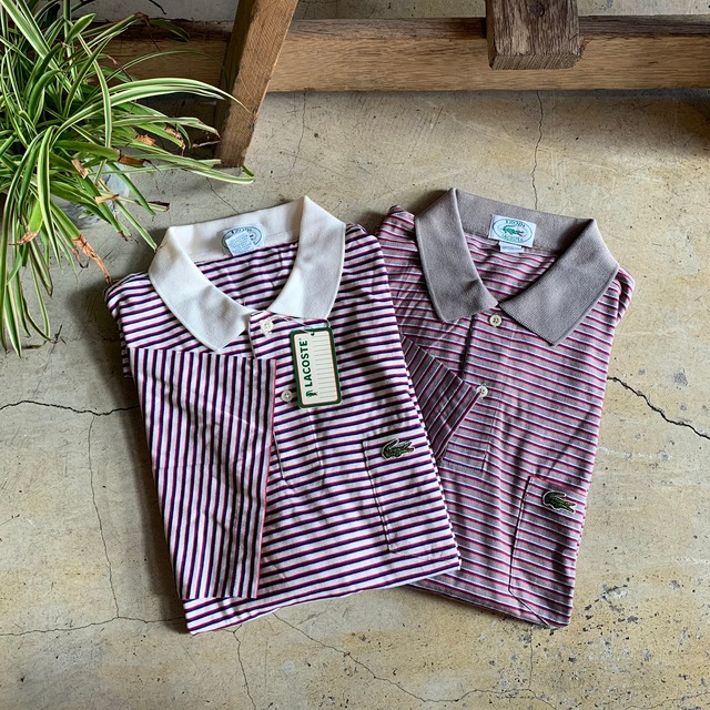 1990's Vintage "Lacoste" Polo shirt Made in France/