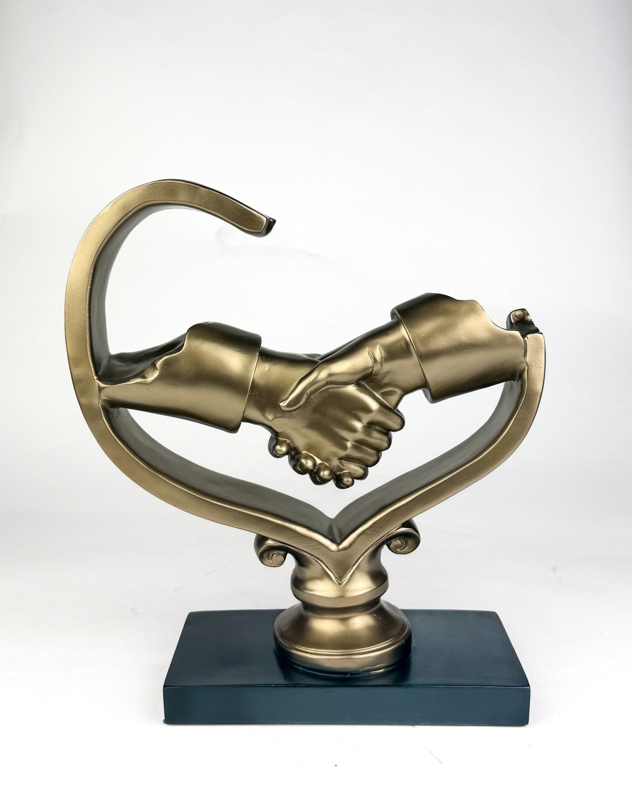 ヴィンテージ雑貨 シェイクハンド ハートベース オブジェ