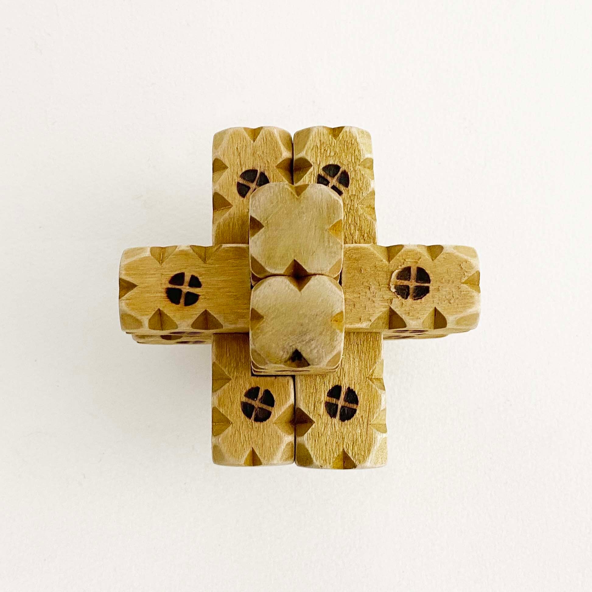 木のブロックパズル（ヴィンテージ）