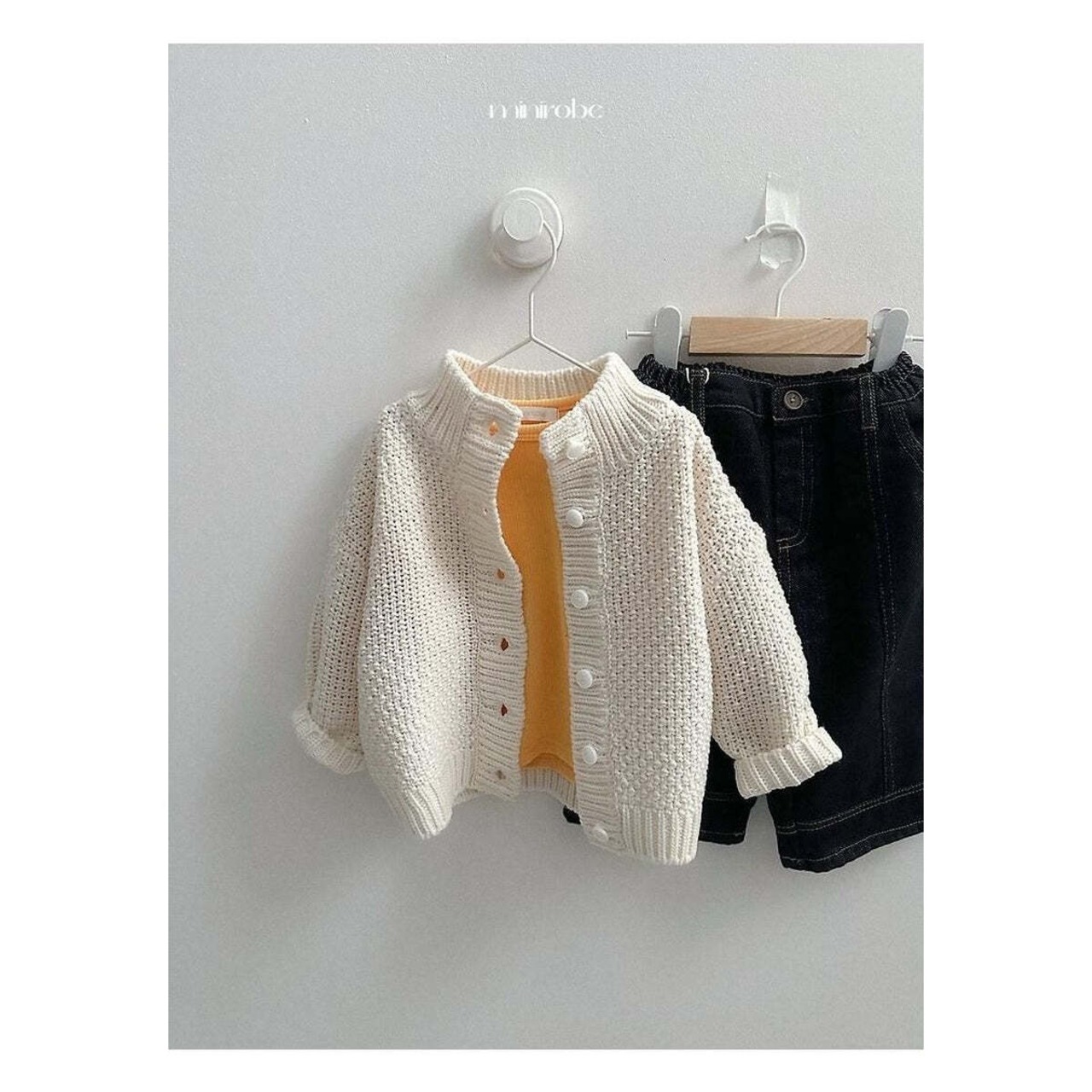 【取寄】minirobe ノンフェード切り替えパンツ｜冬服｜韓国子供服