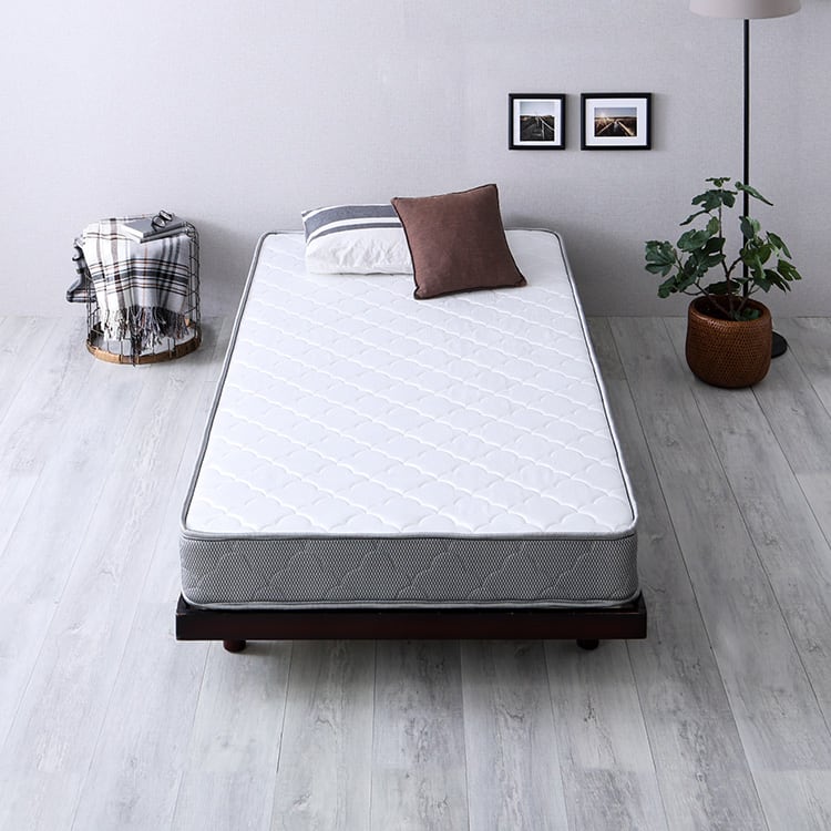 ボンネルコイルマットレス Bonjia-ボンジーア- シングルサイズ ホワイト